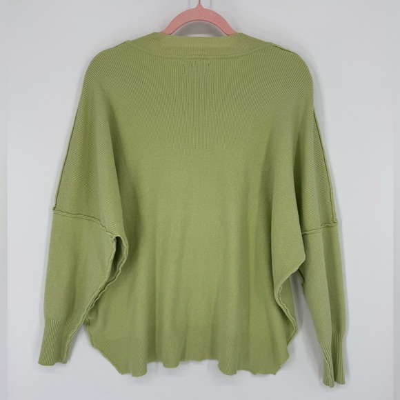 Mud Pie Womens Light Green Sweater One Size- Fits up to 2X - Picture 3 of 7